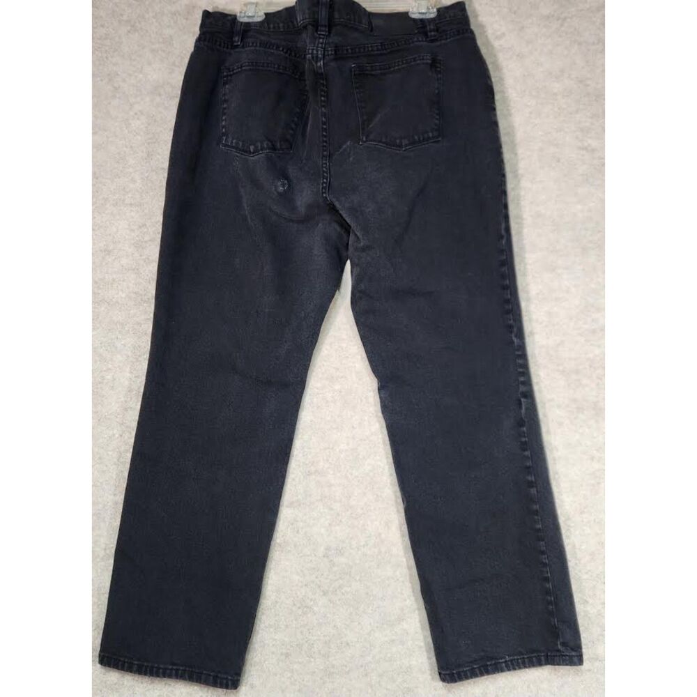 Lauren Ralph Lauren Women's Classic Black Jeans Size 16W